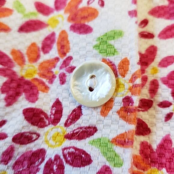 Vintage Jay Peters Floral Print Button Up Back - Picture 4 of 5